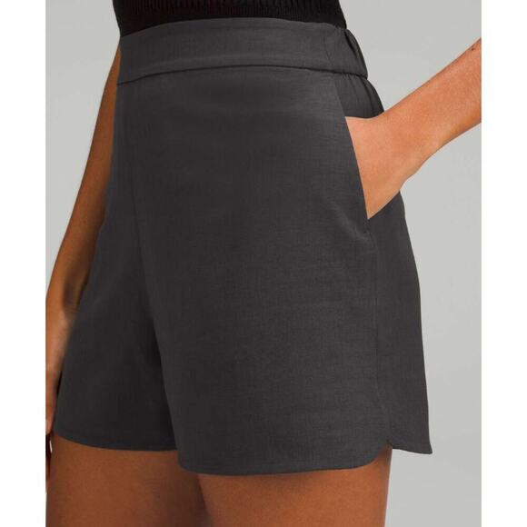 Lululemon Flat-Front Relaxed Short 4" - Picture 9 of 9